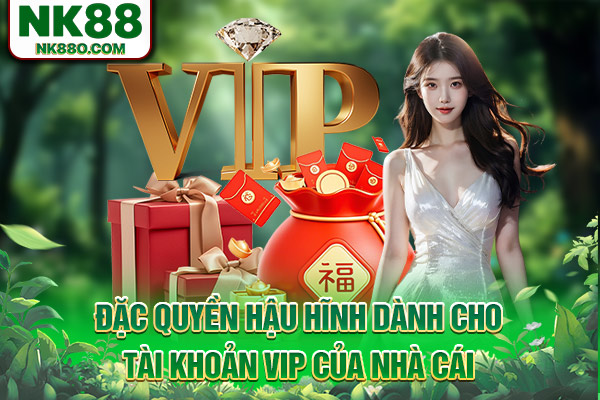 Đặc quyền hậu hĩnh dành cho tài khoản VIP của nhà cái