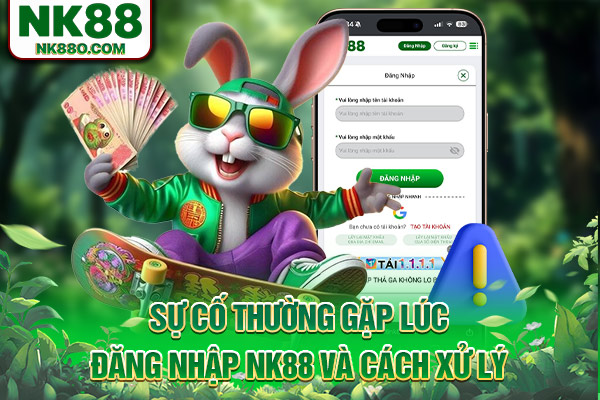 Sự cố thường gặp lúc đăng nhập NK88 và cách xử lý